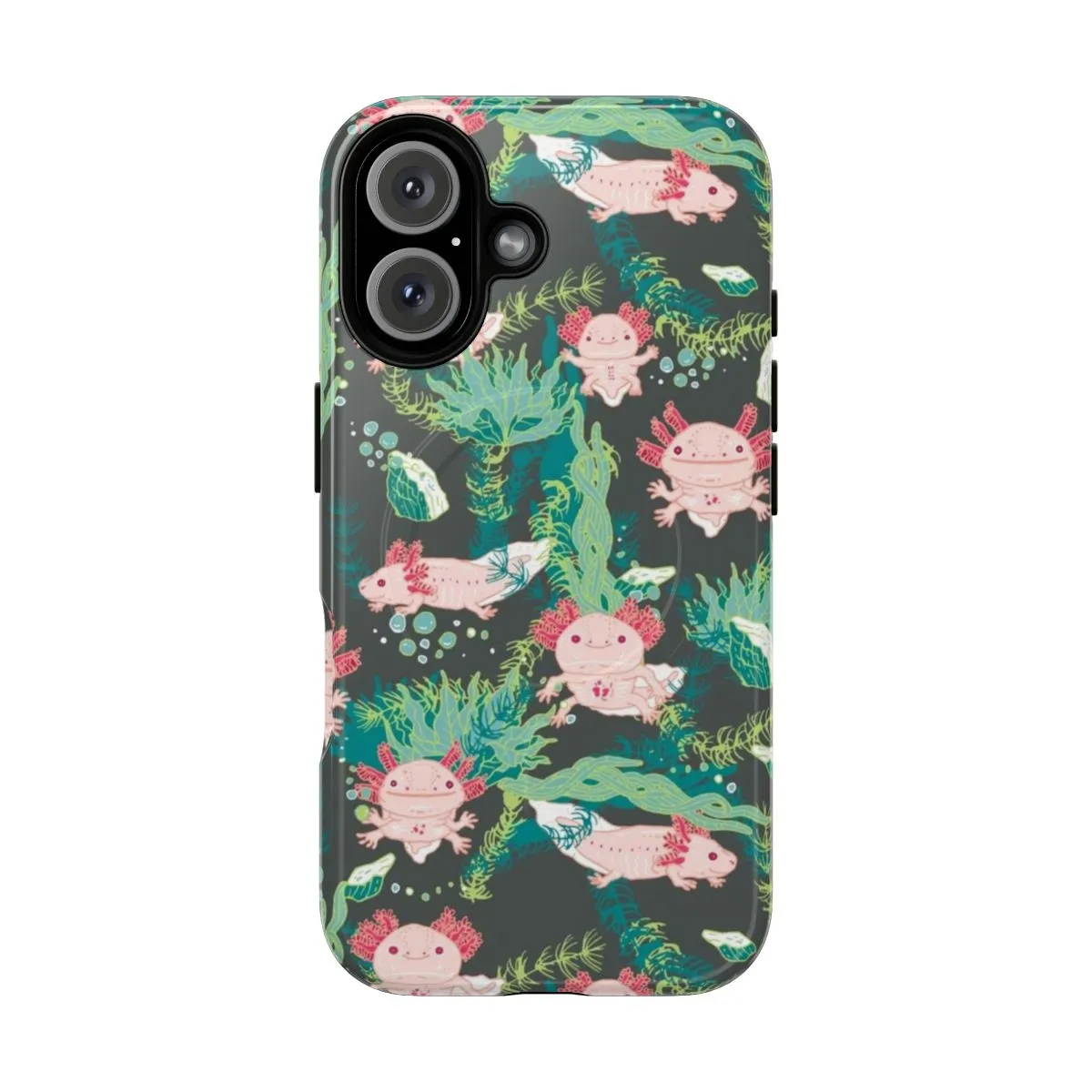 Charming Axolotl Cartoon Phone Case - Durable & Unique Protection
