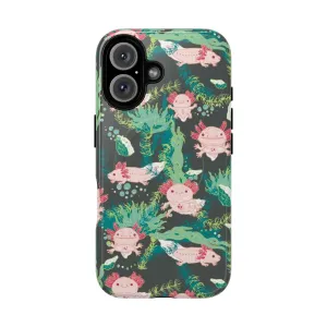 Charming Axolotl Cartoon Phone Case - Durable & Unique Protection