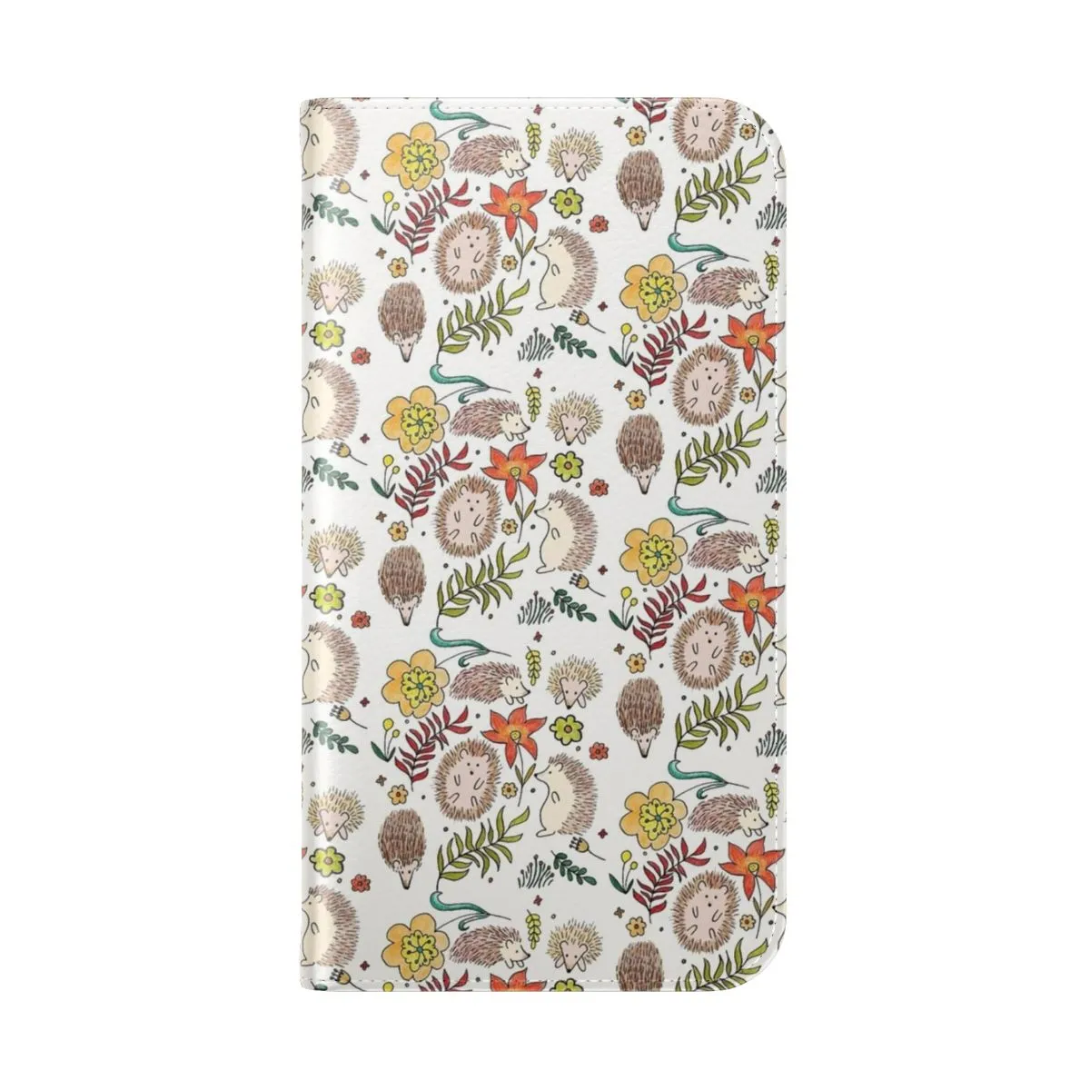 Charming Hedgehog Field Floral Phone Case
