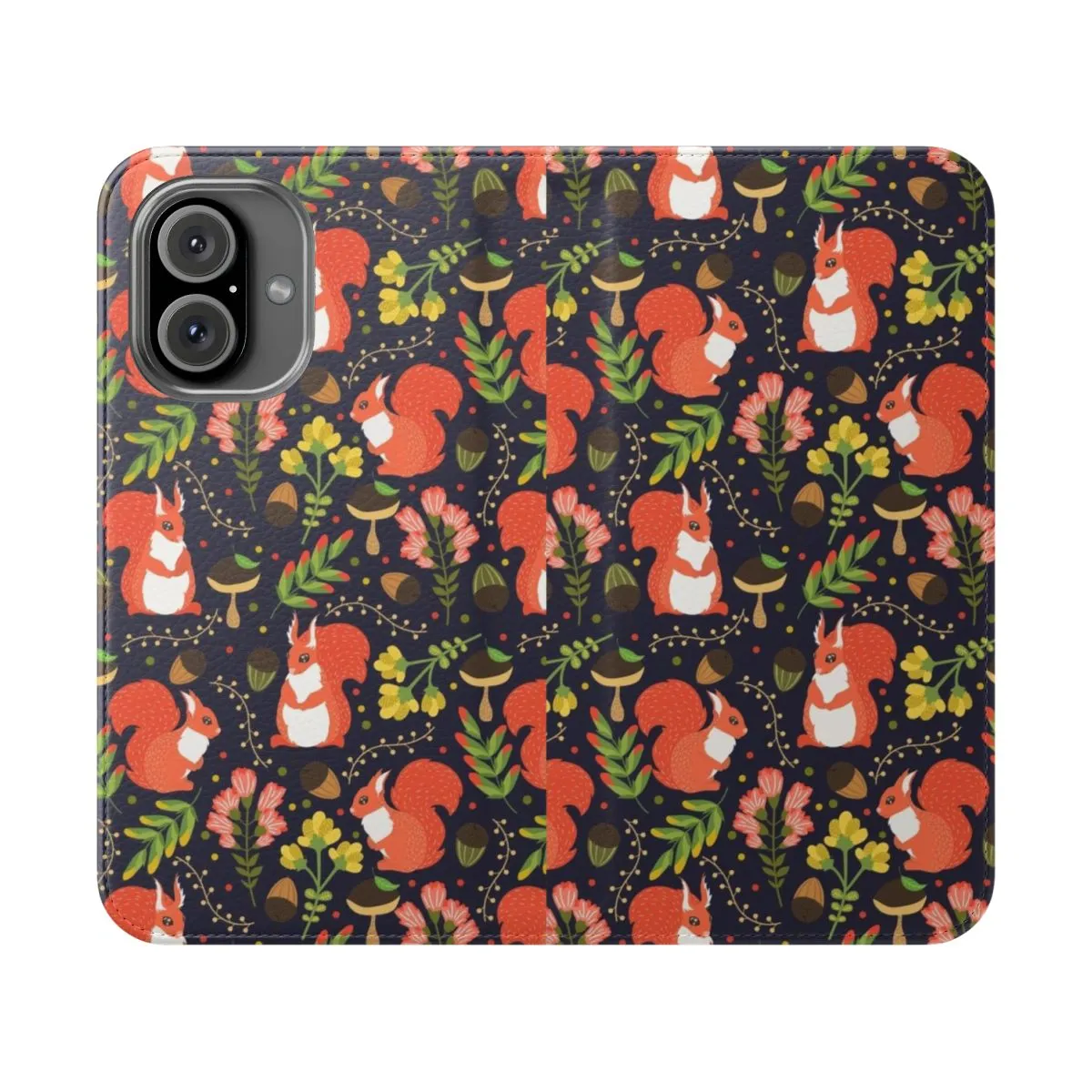 Charming Squirrel-Themed Phone Case for Nature Lovers