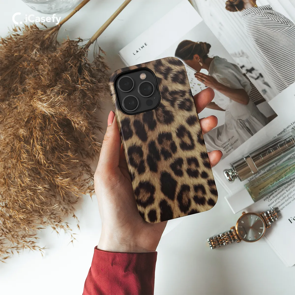 Cheetah Print Phone Case iPhone Samsung Pixel & More 184