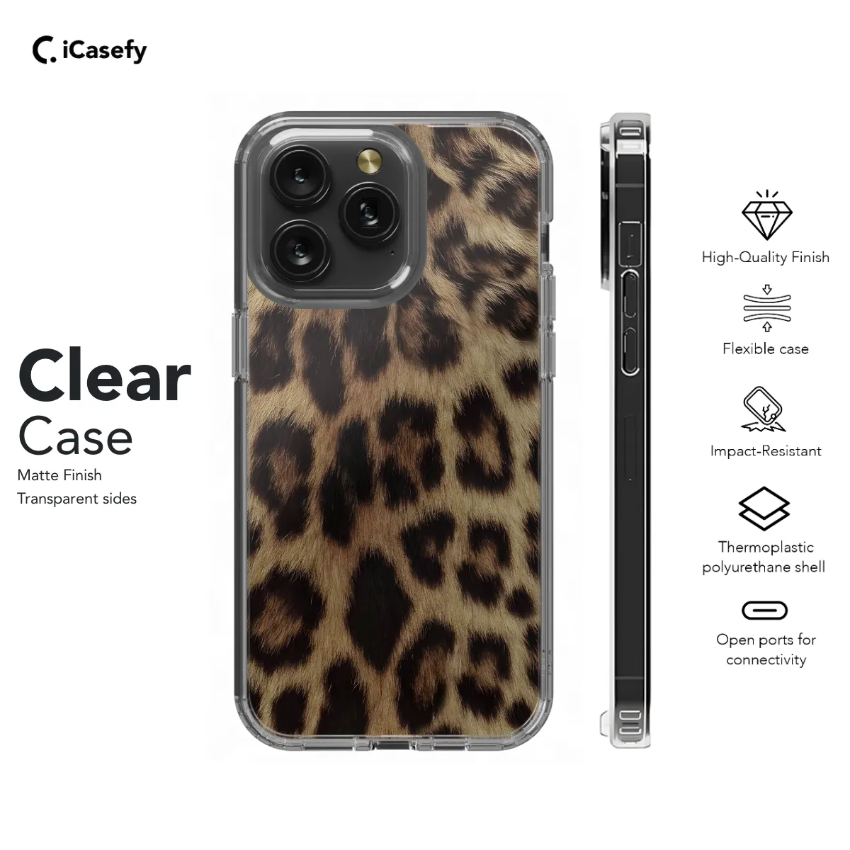 Cheetah Print Phone Case iPhone Samsung Pixel & More 184