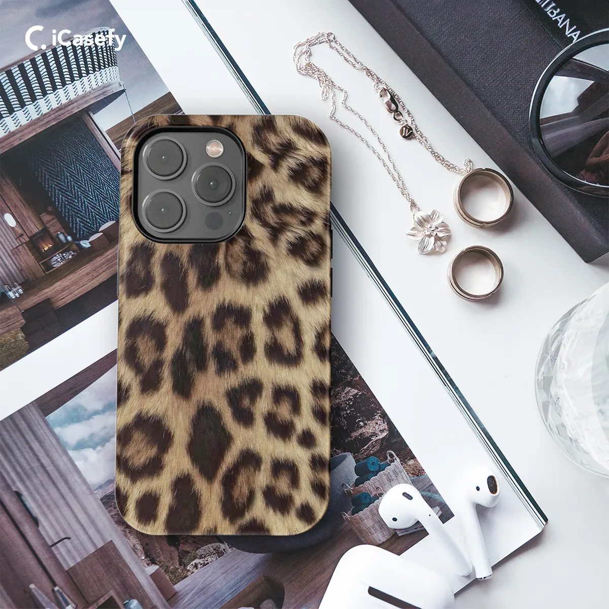 Cheetah Print Phone Case iPhone Samsung Pixel & More 184