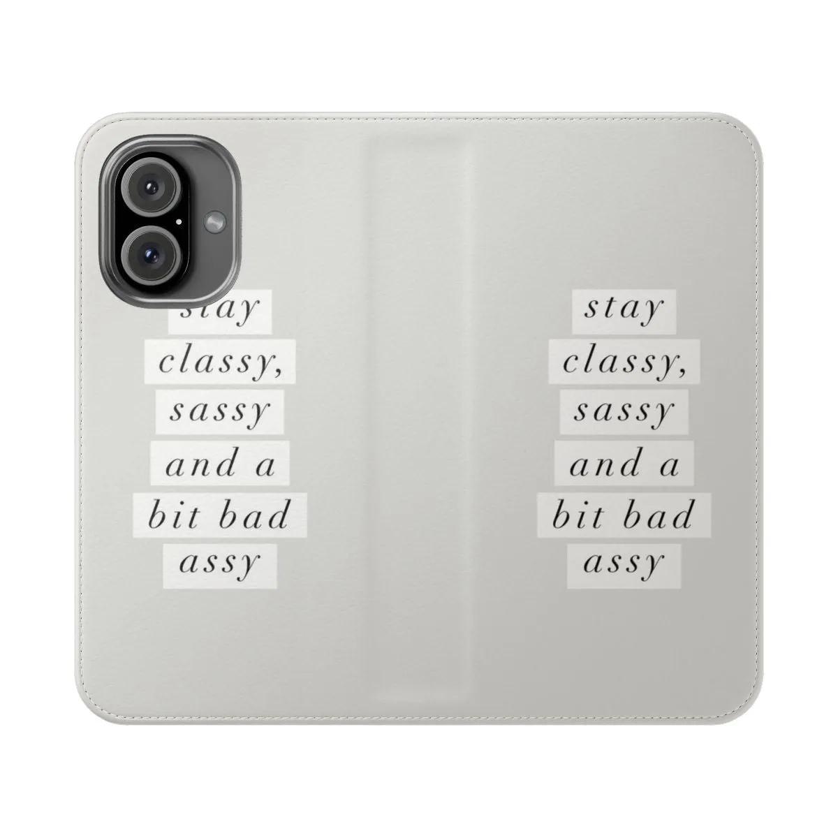 Chic Inspirational Flip Cover Phone Case for Women
