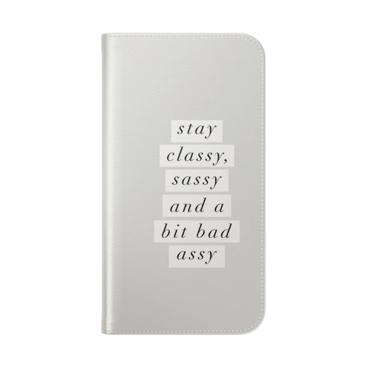 Chic Inspirational Flip Cover Phone Case for Women