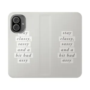 Chic Inspirational Flip Cover Phone Case for Women