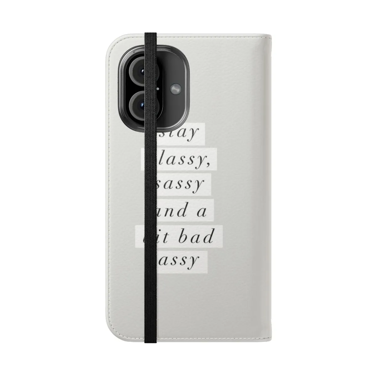 Chic Inspirational Flip Cover Phone Case for Women