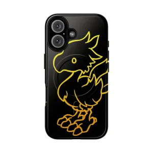 Chocobo Inspired Minimalist Phone Case - Tough Protective Cover