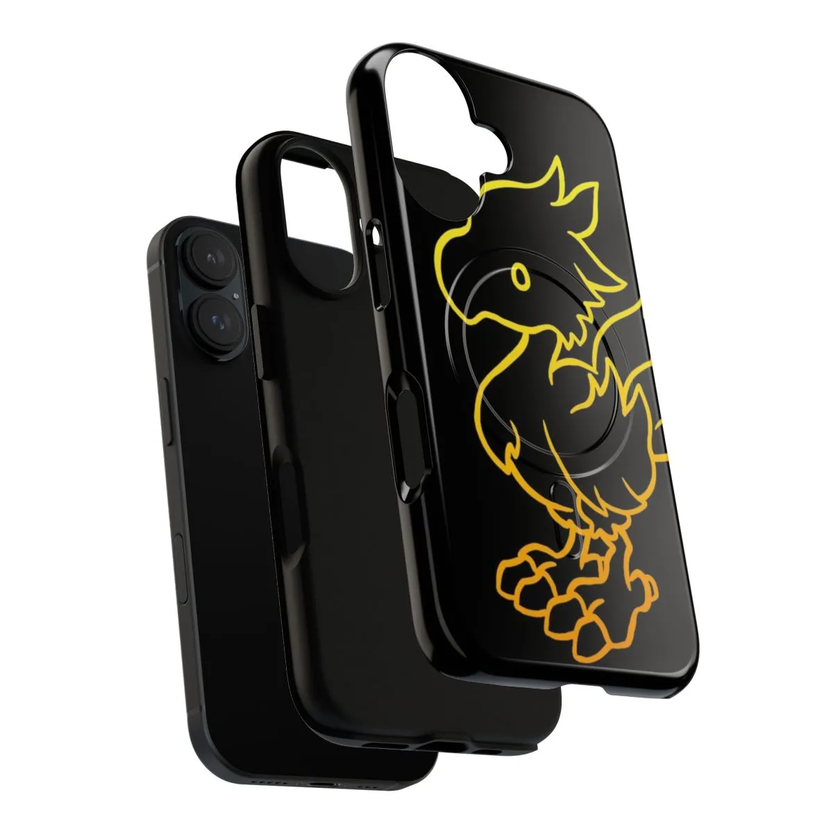 Chocobo Inspired Minimalist Phone Case - Tough Protective Cover