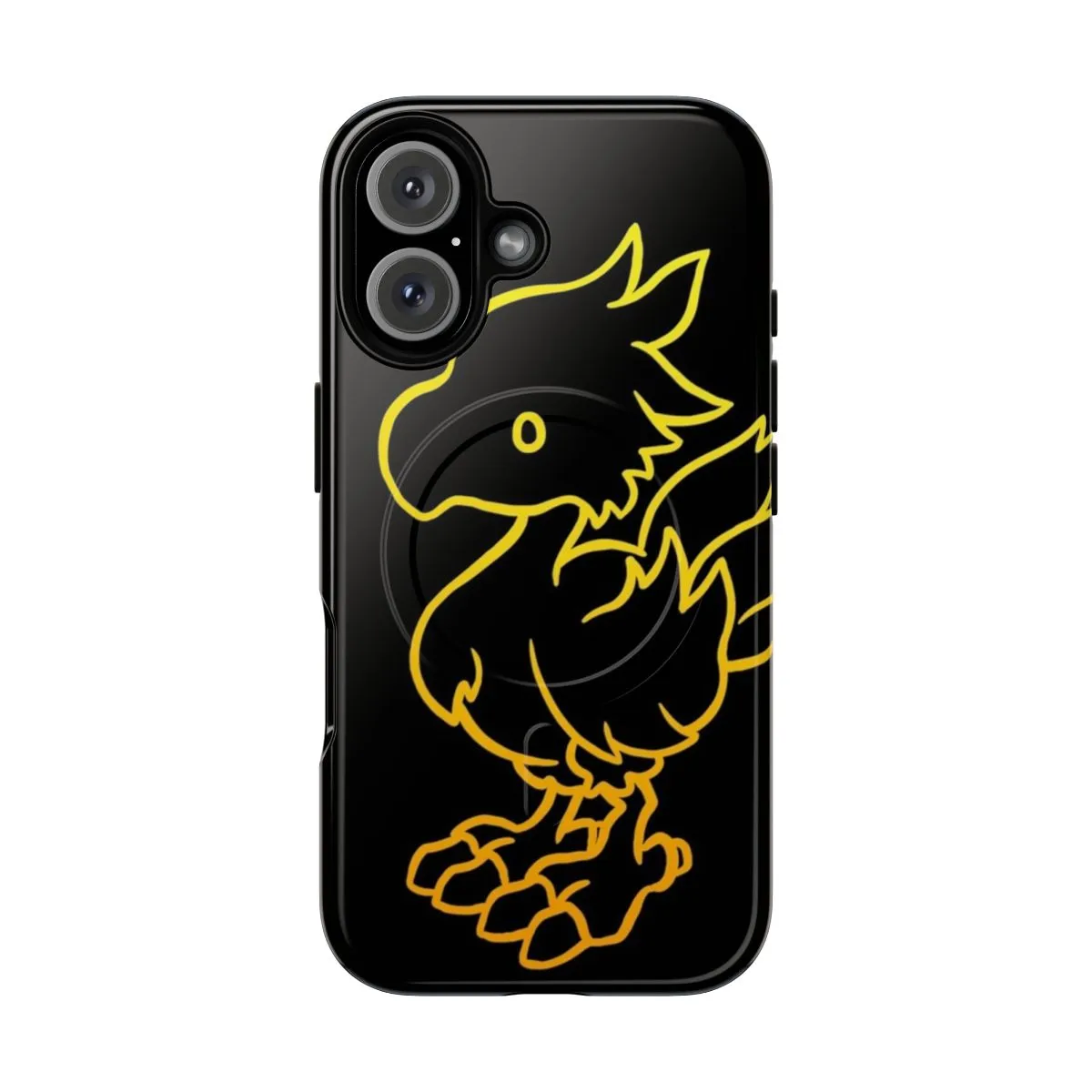 Chocobo Inspired Minimalist Phone Case - Tough Protective Cover
