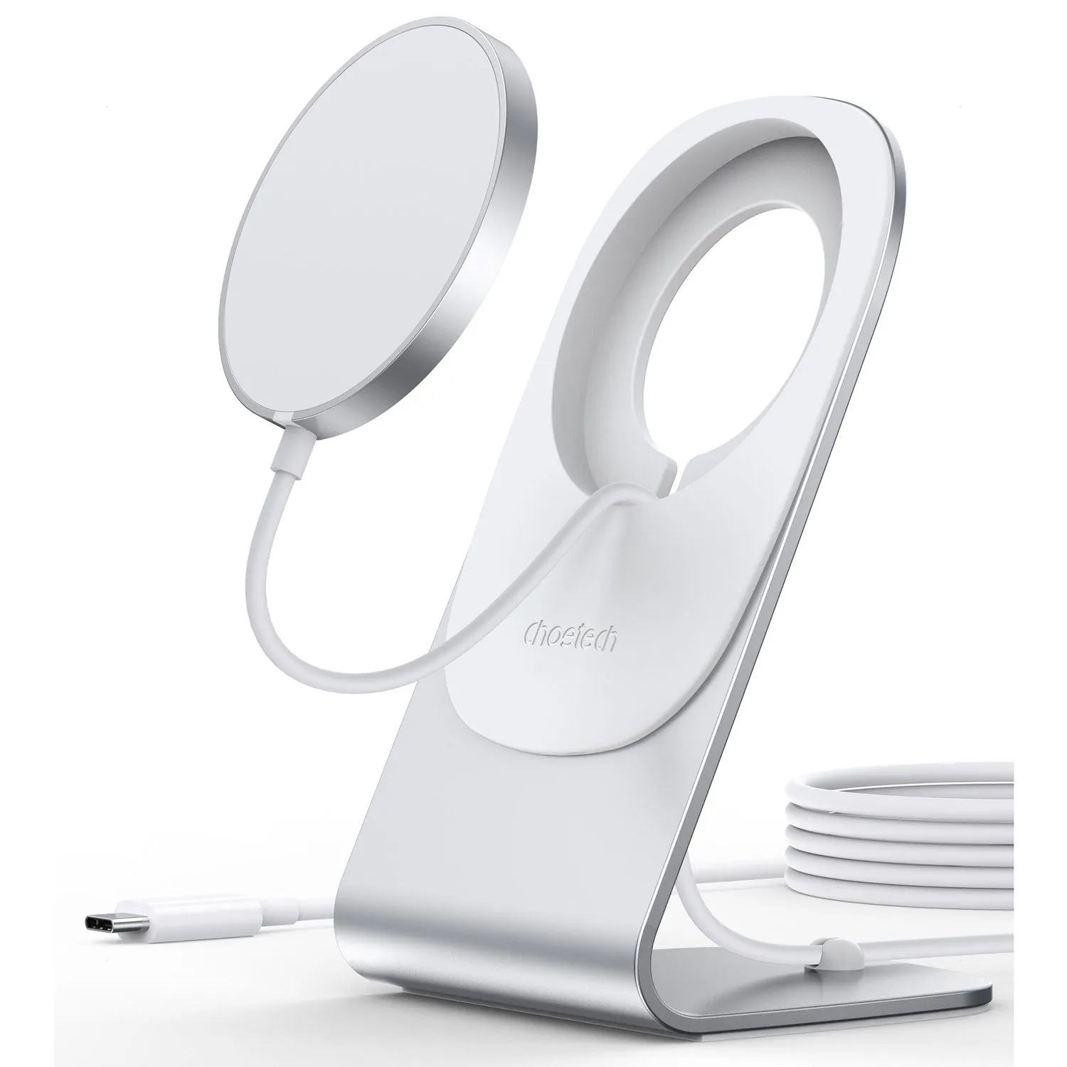 CHOETECH MIX00117SL Magasafe Fast Wireless Charger Stand Holder For iPhone 13/12 (H047 T517)