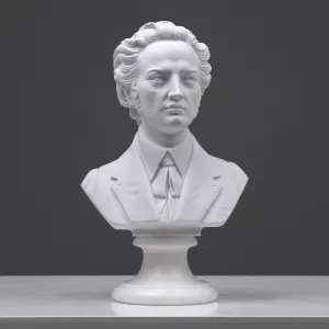 Chopin Bust Sculpture (Small)