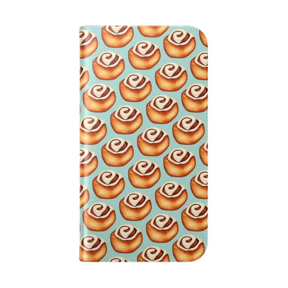 Cinnamon Roll Inspired Blue Phone Case