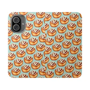 Cinnamon Roll Inspired Blue Phone Case