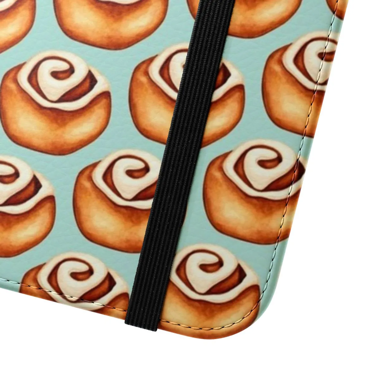 Cinnamon Roll Inspired Blue Phone Case