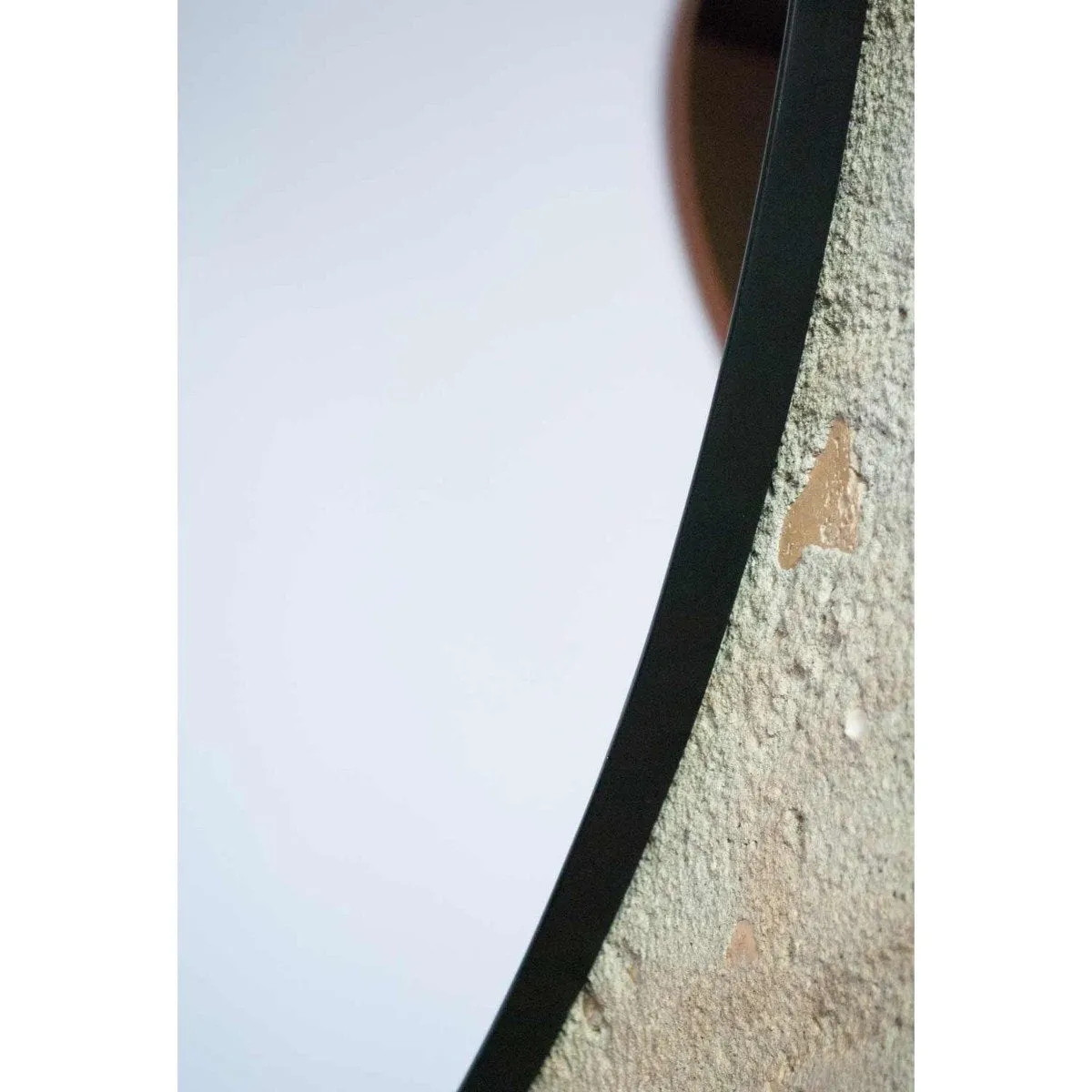 Circum Mirror Medium, Black / Clear