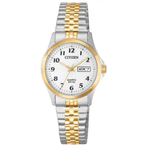 CITIZEN Two-Tone Stainless Steel Ladies Quartz Watch