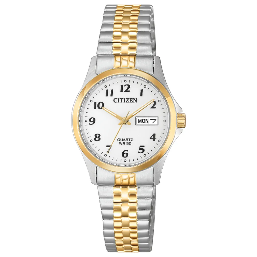 CITIZEN Two-Tone Stainless Steel Ladies Quartz Watch