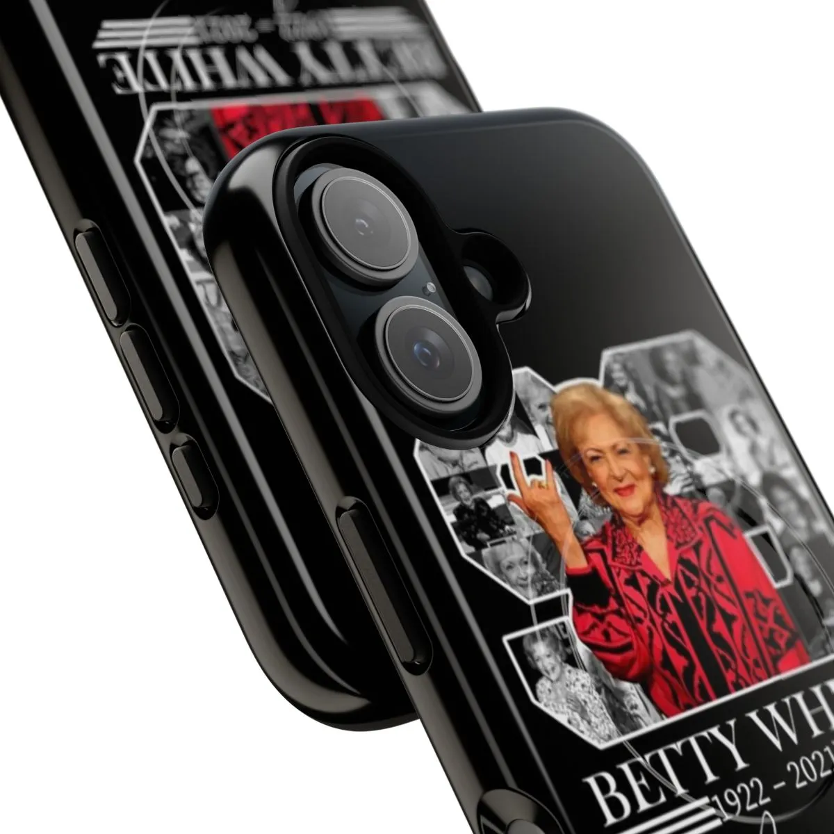 Classic Betty White Themed Magnetic Tough Phone Case
