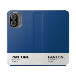 Classic Blue Flip Cover Phone Case