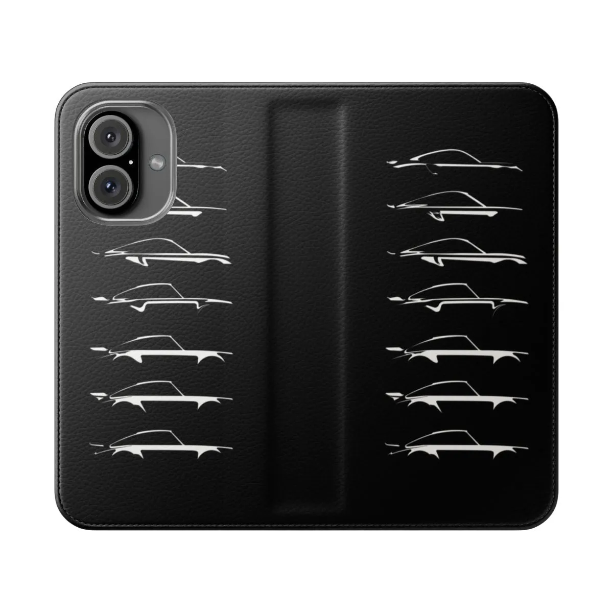 Classic Car Inspired Flip Phone Case