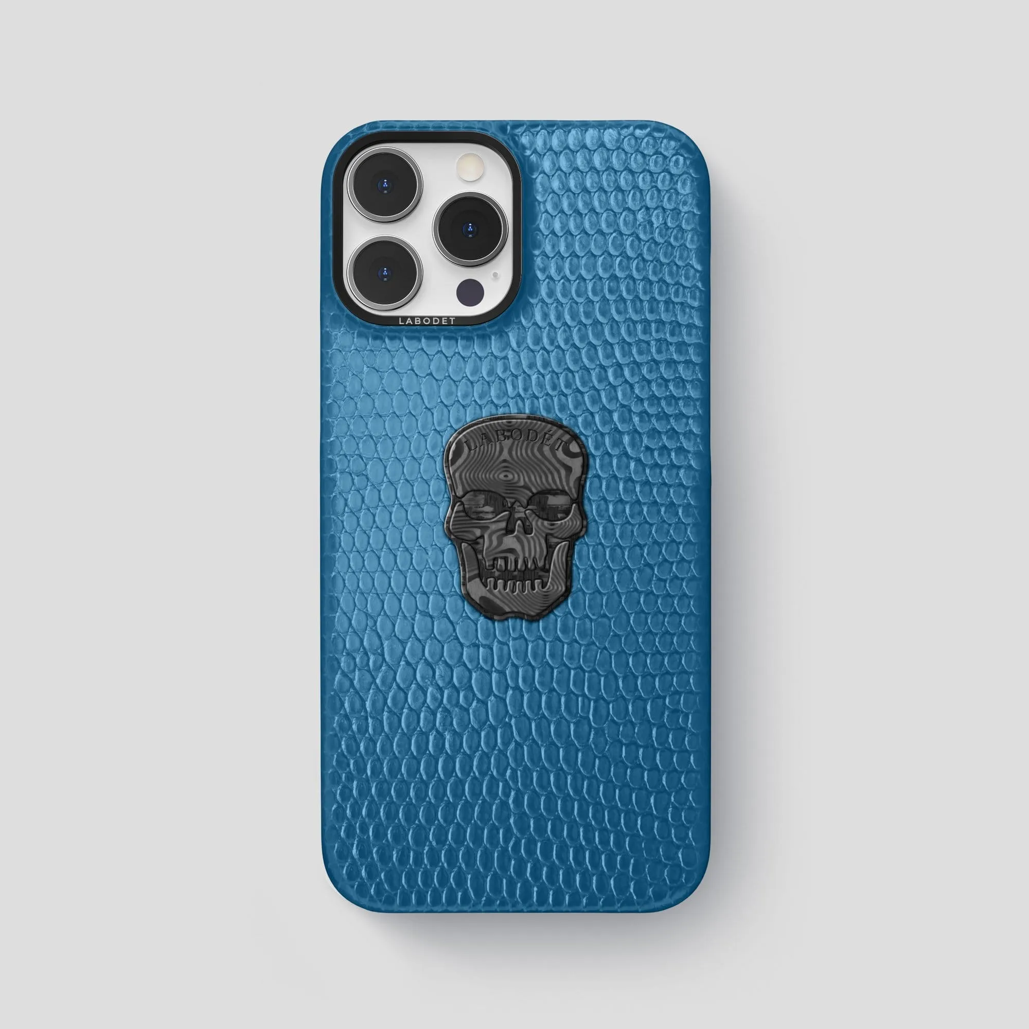 Classic Case With Carbon Skull For iPhone 14 Pro Max In Lizard