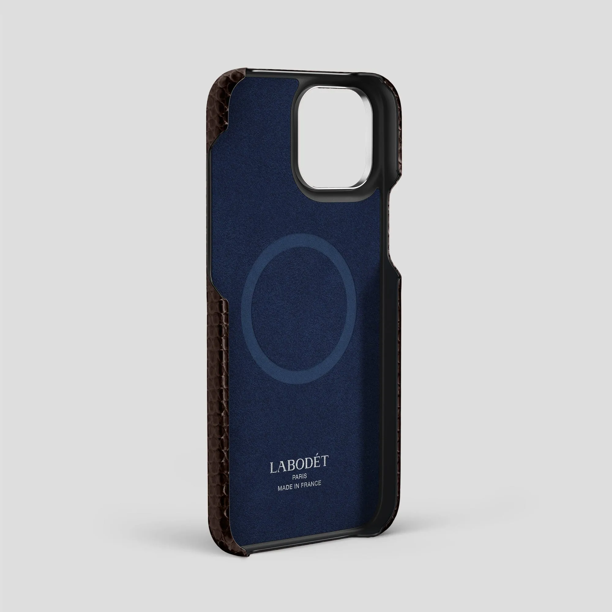 Classic Case With Carbon Skull For iPhone 14 Pro Max In Lizard