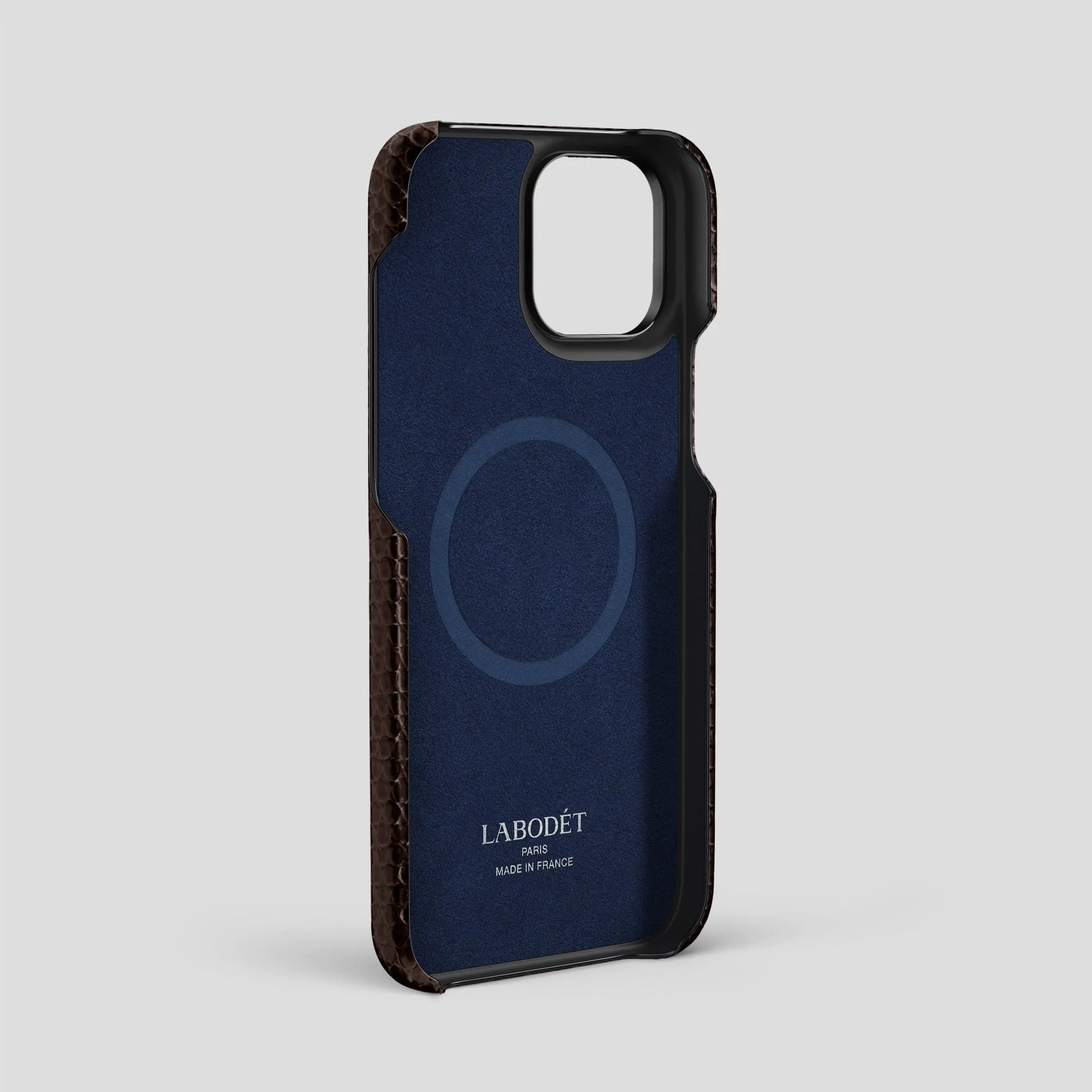 Classic Case With Carbon Skull For iPhone 14 Pro Max In Lizard