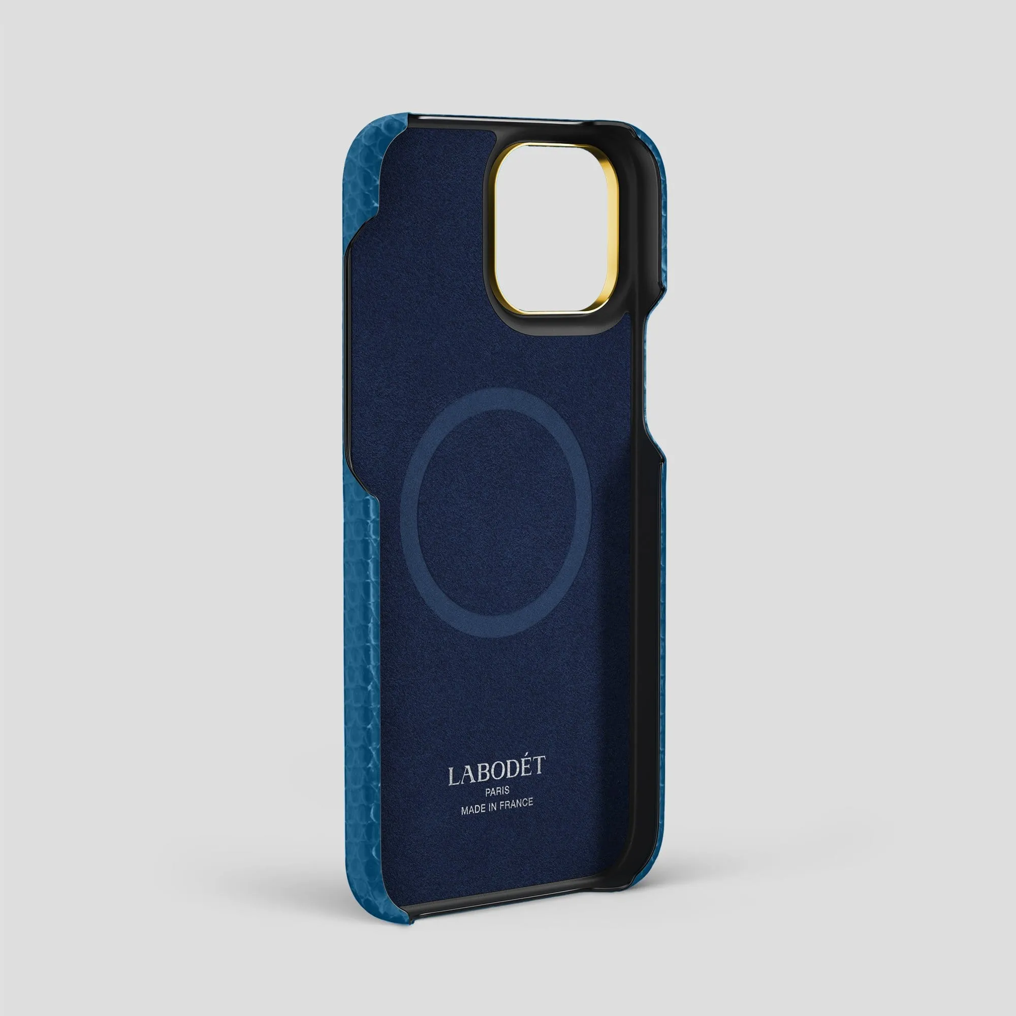 Classic Case With Carbon Skull For iPhone 14 Pro Max In Lizard