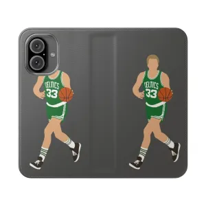 Classic Larry Bird Inspired Basketball Phone Case
