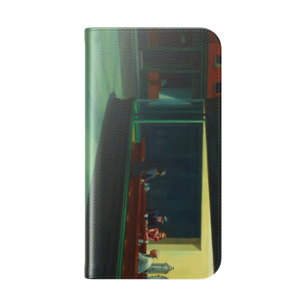 Classic Realism Nighthawks Phone Case - Inspired by Edward Hopper's Iconic Artwork