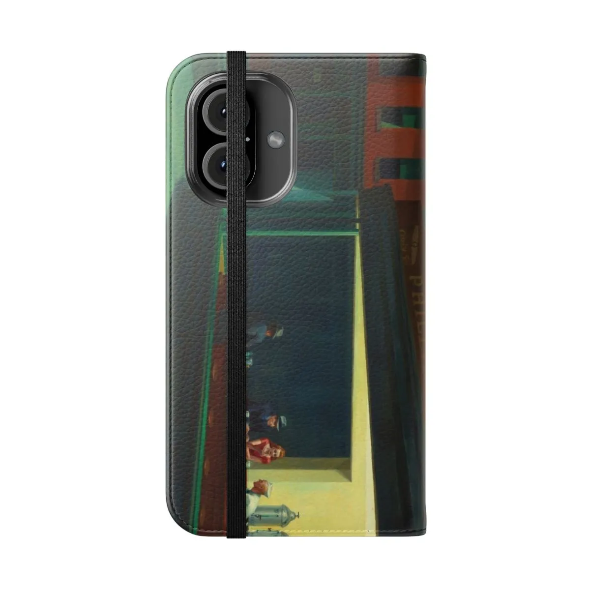 Classic Realism Nighthawks Phone Case - Inspired by Edward Hopper's Iconic Artwork