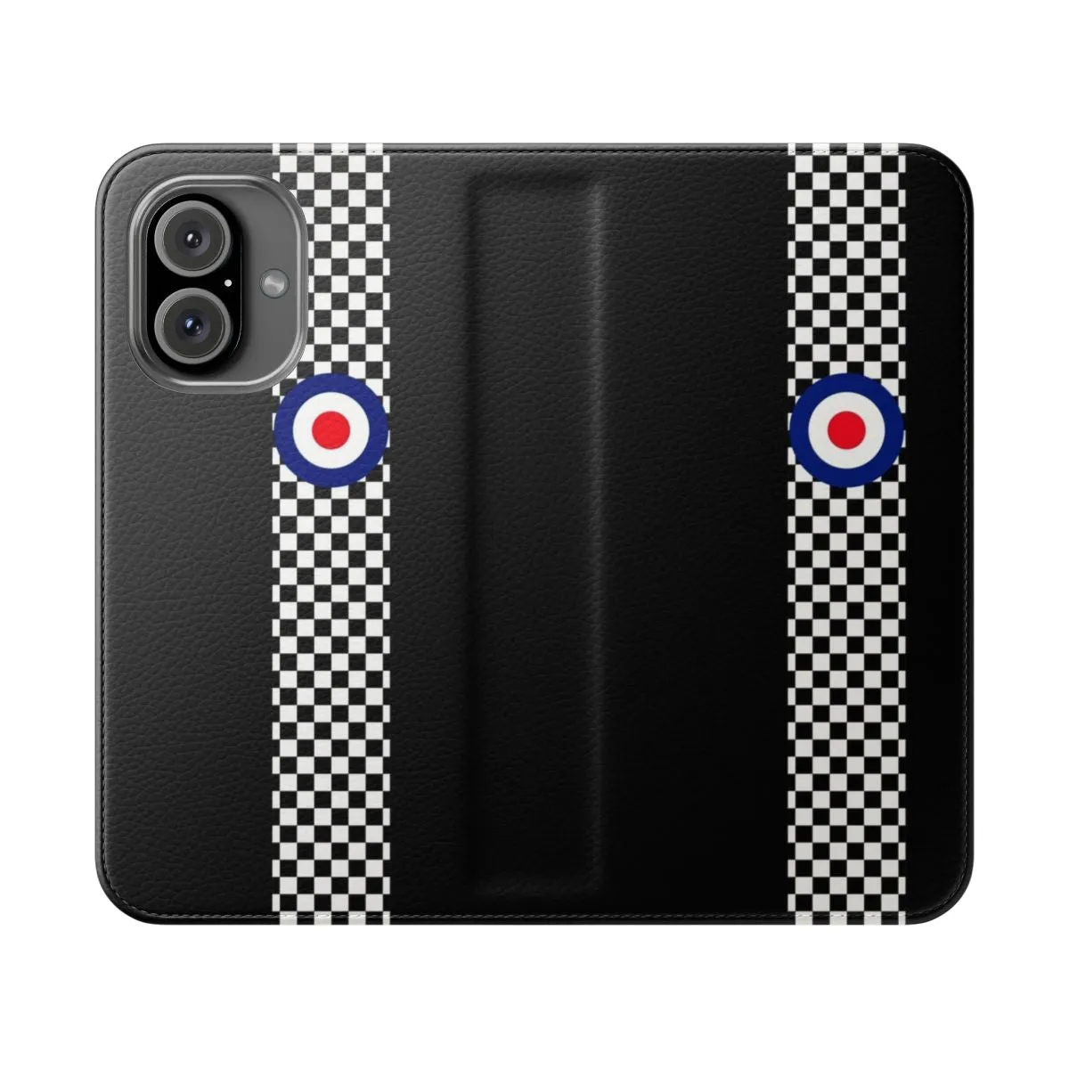 Classic Roundel Style Flip Cover Phone Case
