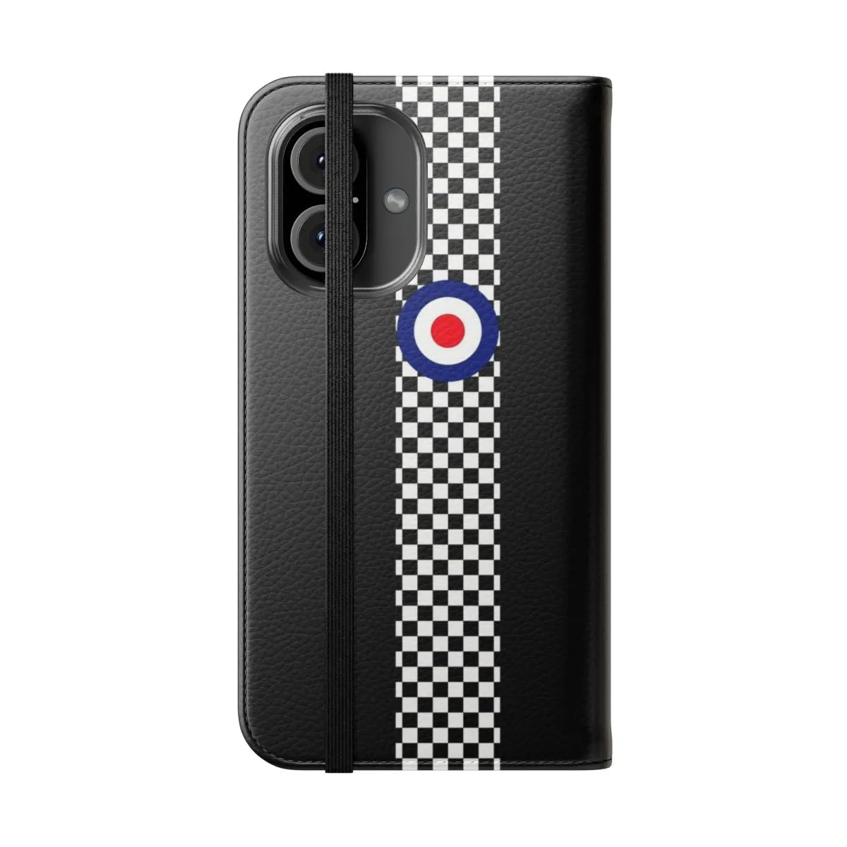 Classic Roundel Style Flip Cover Phone Case