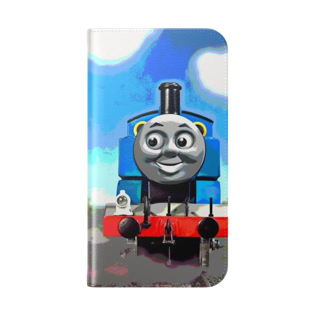 Classic Thomas Train Engine Flip Phone Case for Kids