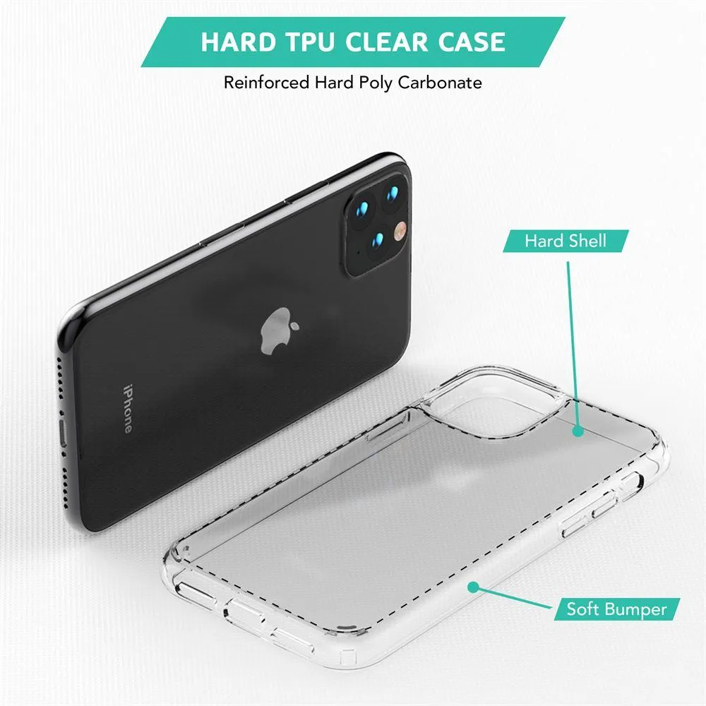 Clear HD Hard Back Case for iPhone 11 Pro