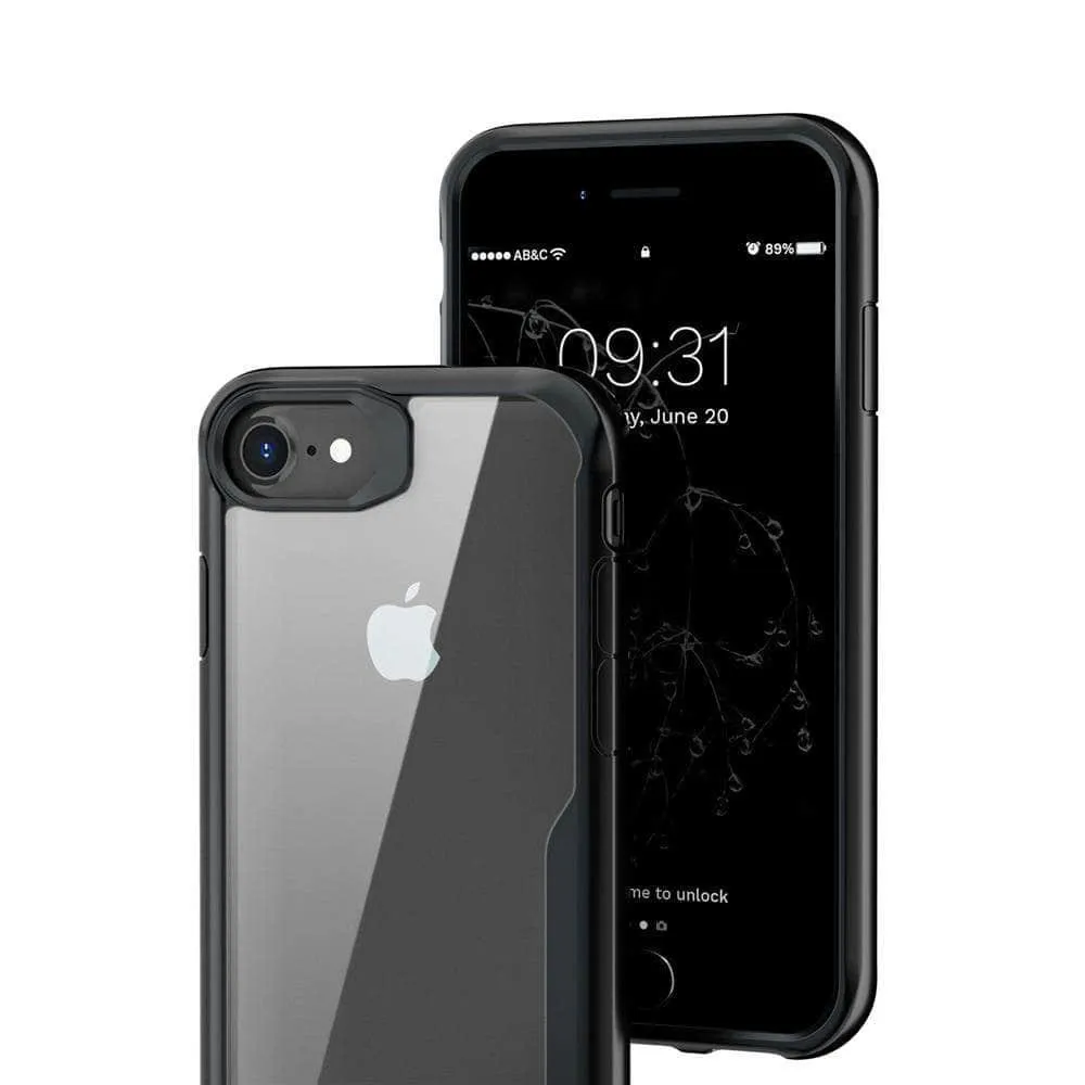 Clear iPhone SE 2020 4.7" Slim TPU PC Protective Shockproof Armor Cover