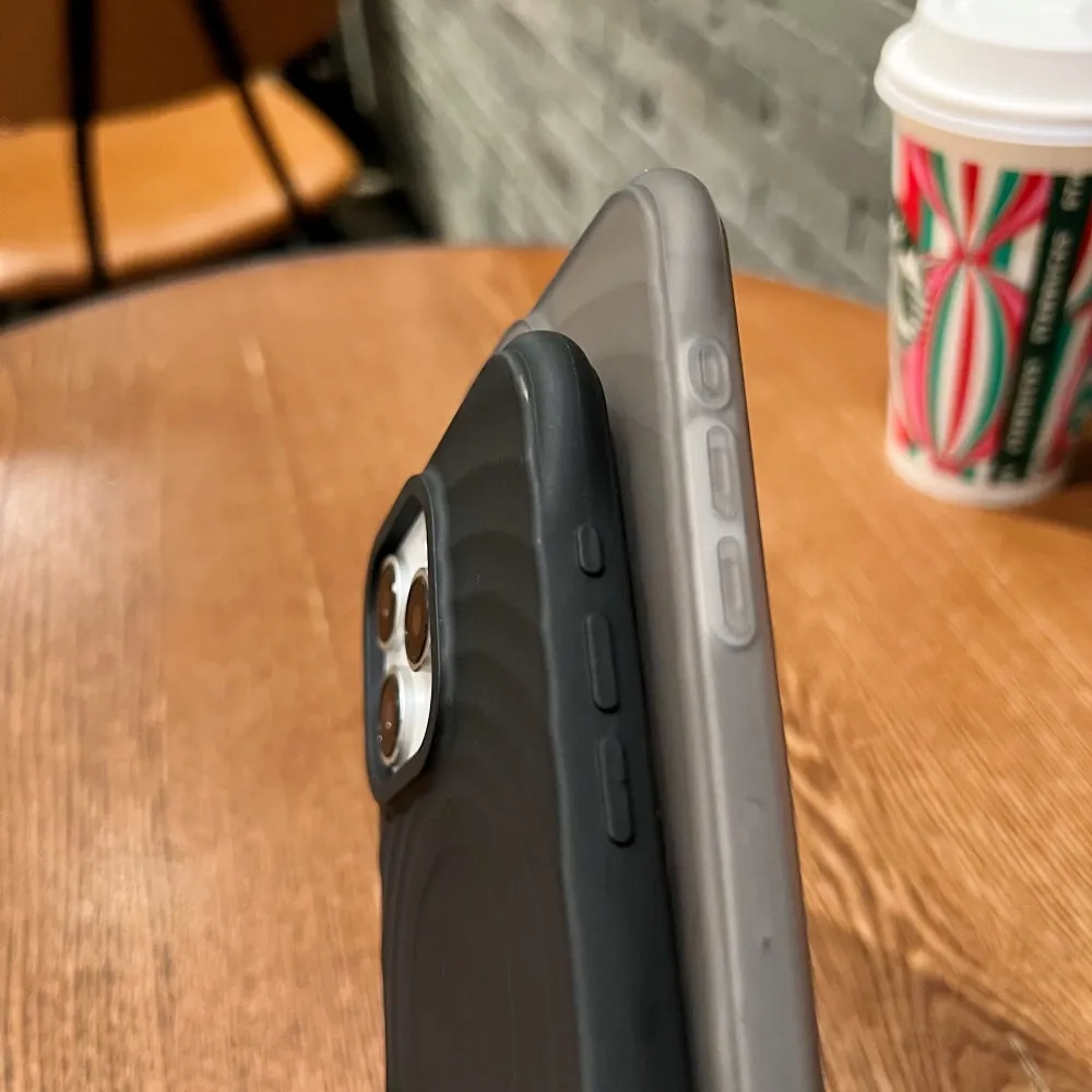 Clear Matte Wavy TPU (Soft) Phone Case - iPhone 13