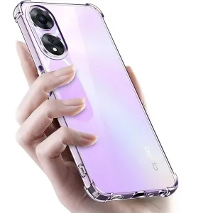 Clear TPU Silicone Phone Case for OPPO A98 A80 A79 A78 A77 A60 A58 A57 A40 A38 A18 A3 Pro Protective Thin Shell Cover