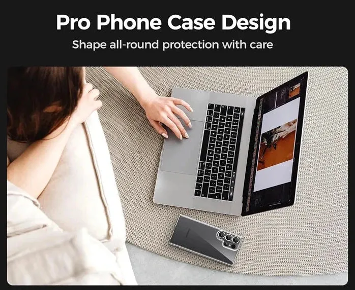 Clear Ultra Thin Silicone Phone Case Cover for Samsung Galaxy S24 S23 S22 S21 Ultra FE Plus A14 A34 A54 5G Soft TPU Protection