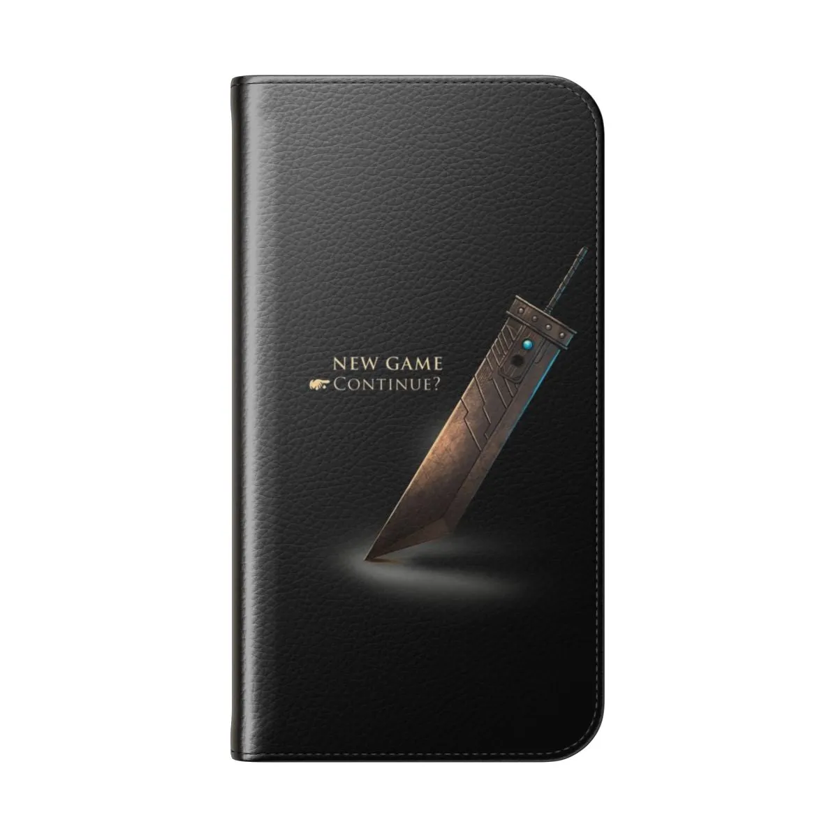Cloud Strife Sword Retro Gamer Phone Case - Final Fantasy VII Inspired Design
