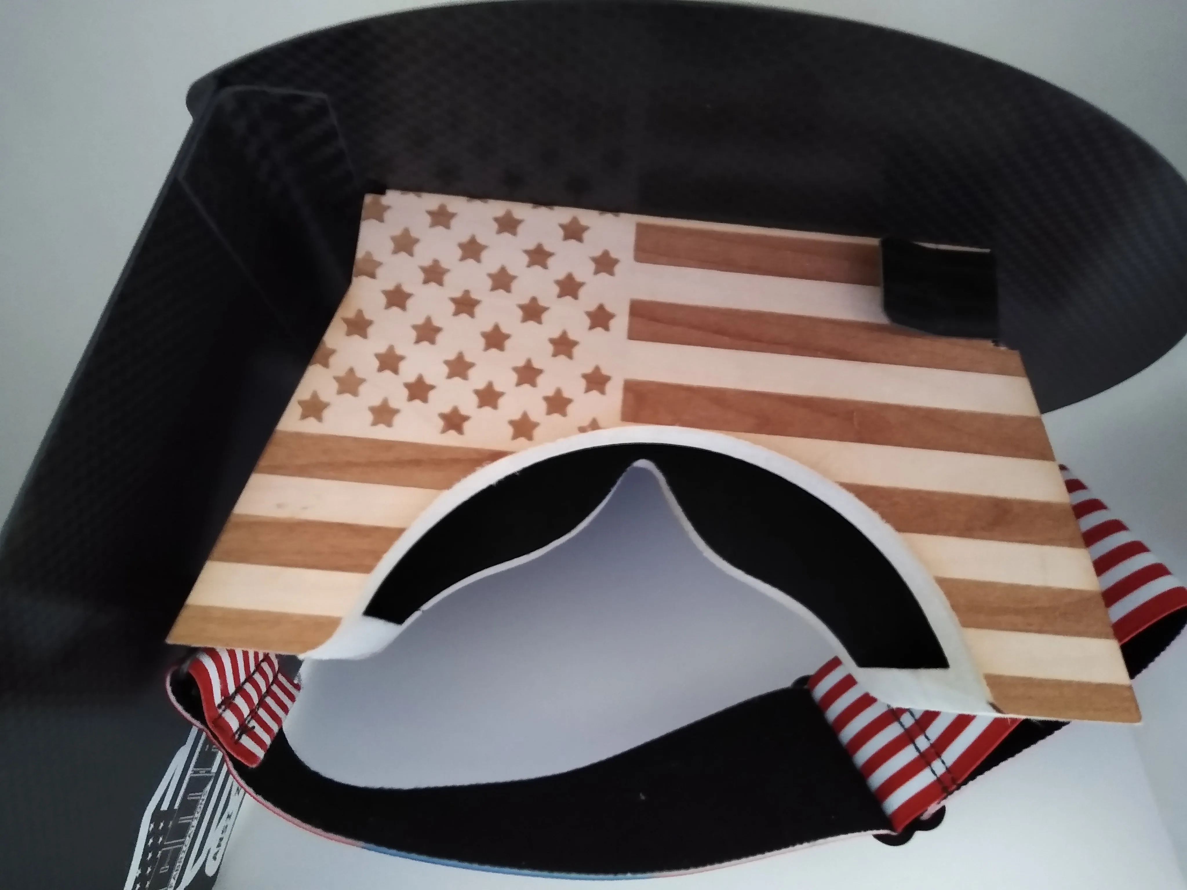 CMR Patriot Carbon Fiber Ultra-Light Pancake Welding Hood
