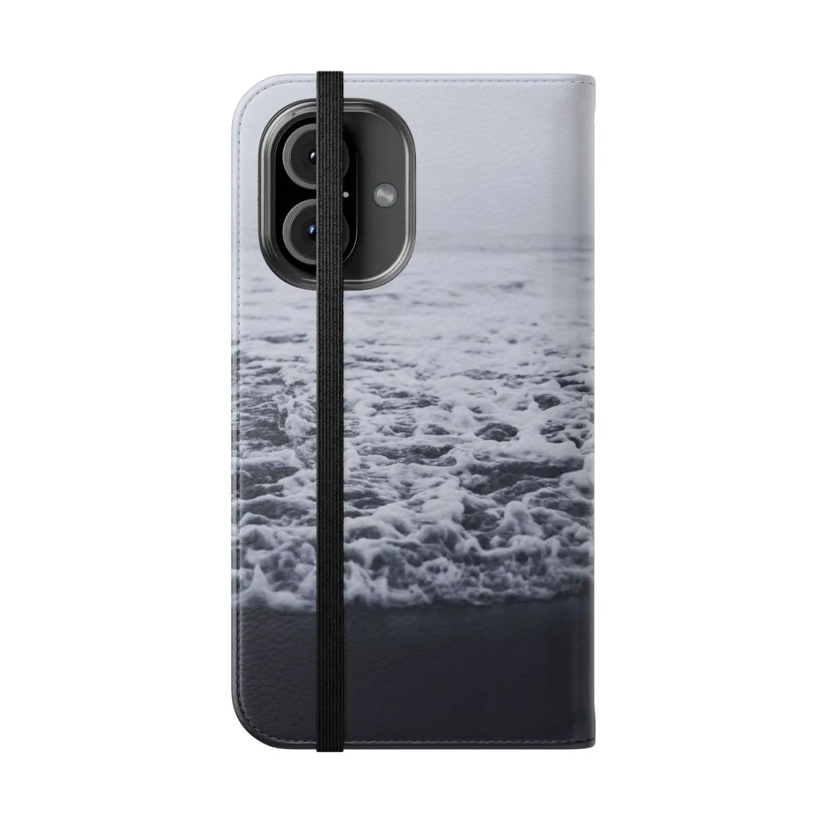 Coastal Flip Cover Phone Case for Waves and Surf