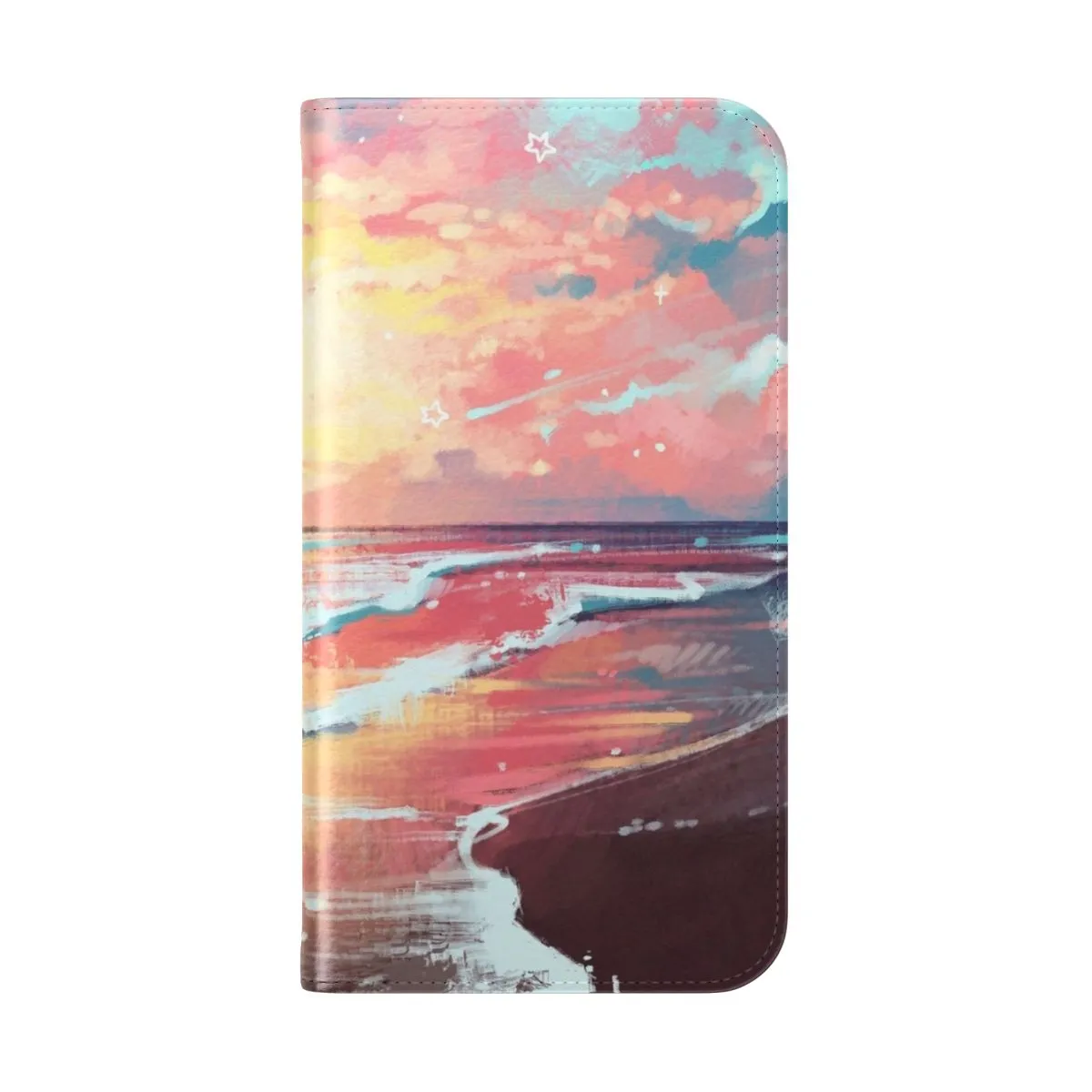 Coastal Seascape Flip Phone Case