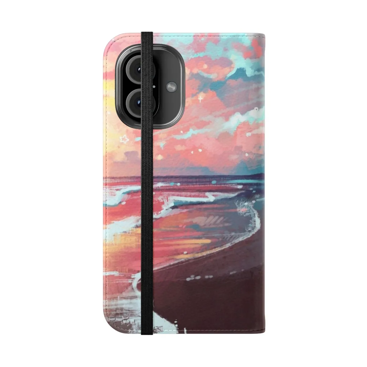 Coastal Seascape Flip Phone Case