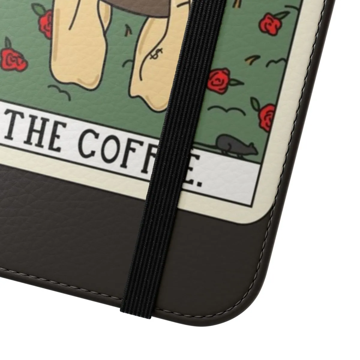 Coffee Reading Flip Cover Phone Case
