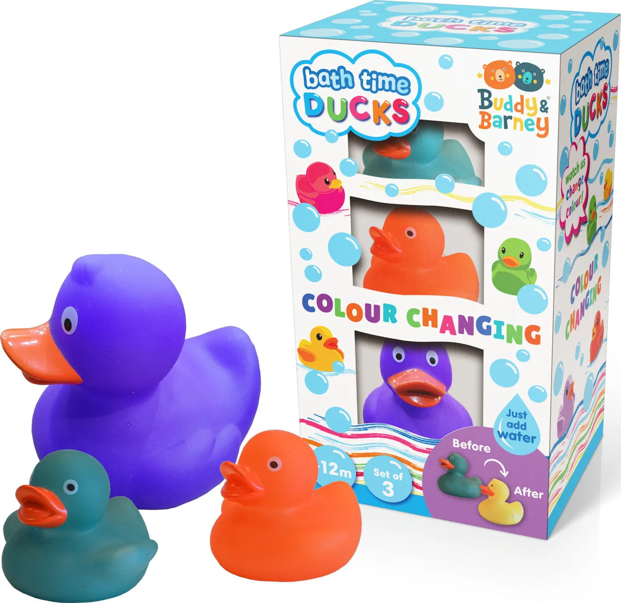 Color Changing Bath Ducks