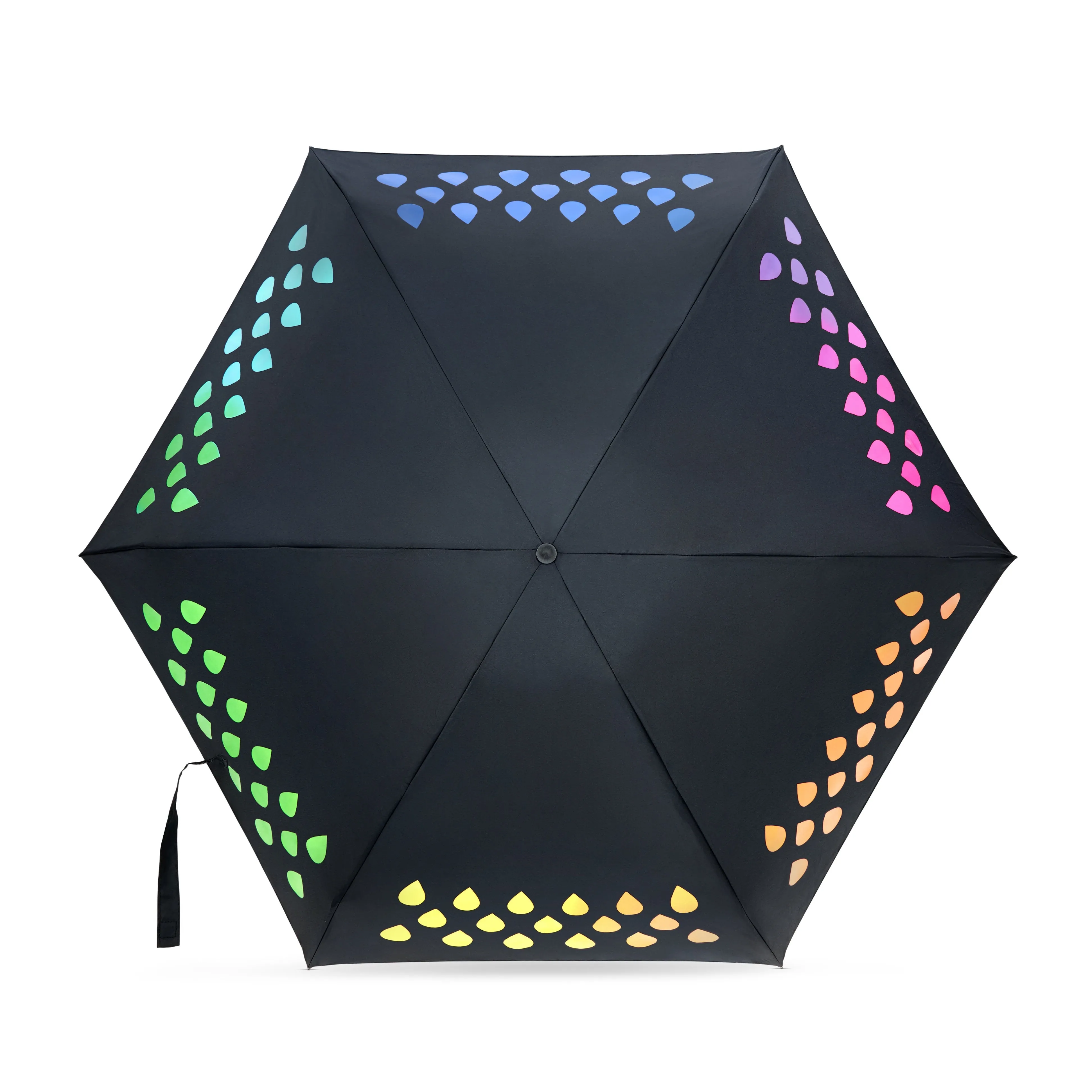 COLOR CHANGING COMPACT UMBRELLA