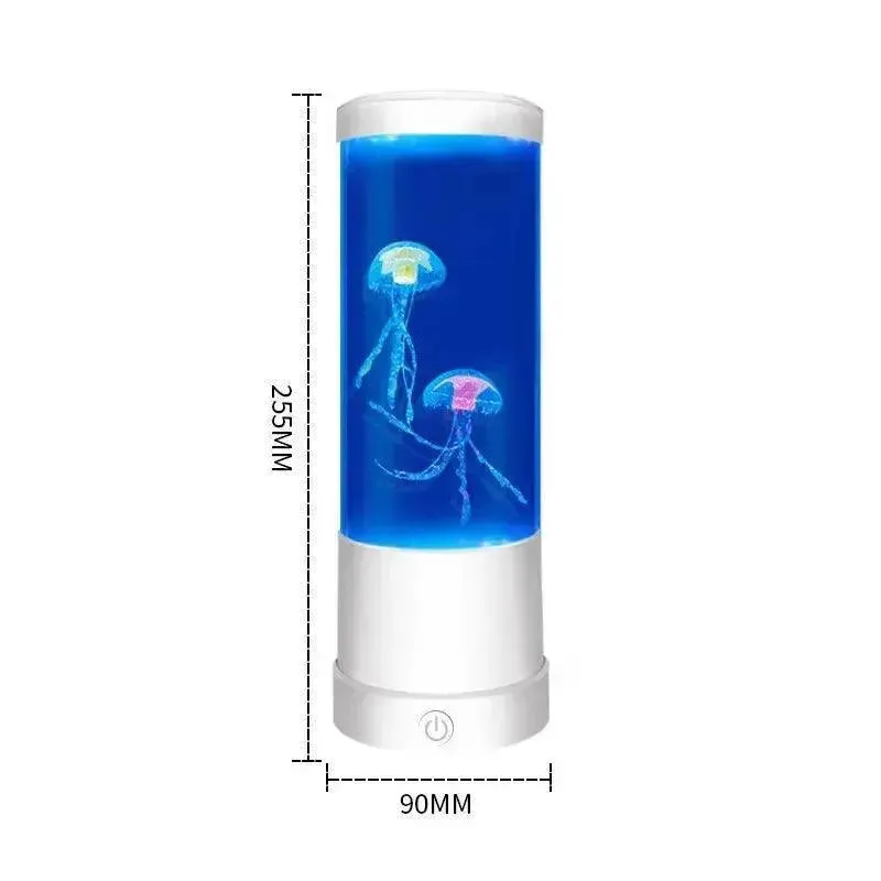 Color Changing Jellyfish Lamp Usb/Battery Powered Table Night Light Children'S Gift Home Bedroom Decor Boys Girls Birthday Gifts