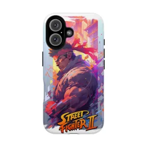 Colorful Abstract Street Fighter 2 Inspired Phone Case